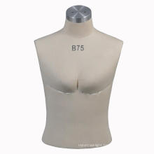 Half body female fitting dummy adjustable lingerie tailoring big bust torso mannequin for swimsuit